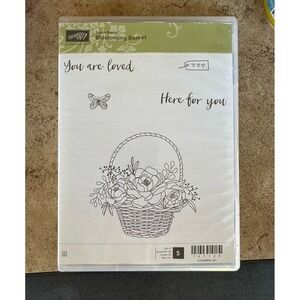 Stampin Up Blossoming Basket NWT
